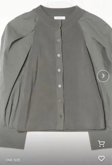 프레이 아이디 FRAY I.D 턱 슬리브 콤비 니트 가디건 새상품급