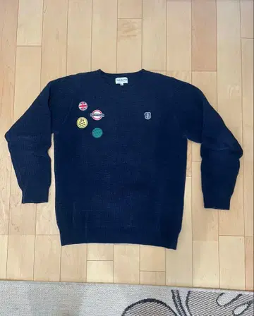 Jack Bunny!! 네이비 니트 스웨터 사이즈 4