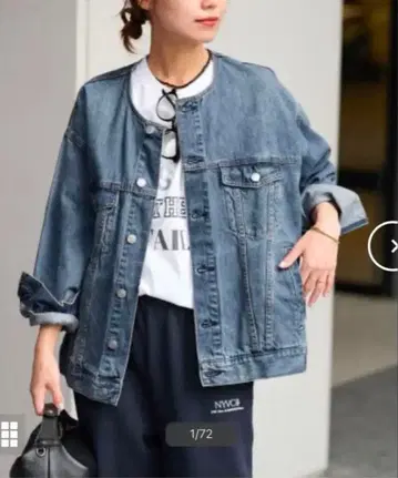 저널 스탠다드 리룸 relume 데님 자켓