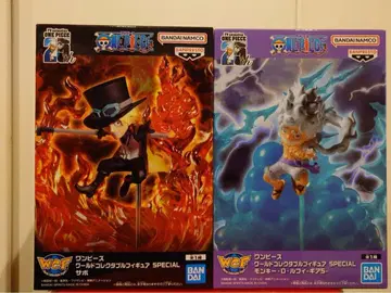 원피스 피규어 사보 루피 세트