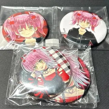 수호캐릭터 캔뱃지 세트 히나모리 아무