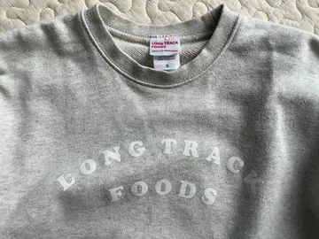 LONG TRACK FOODS 맨투맨 S사이즈 그레이