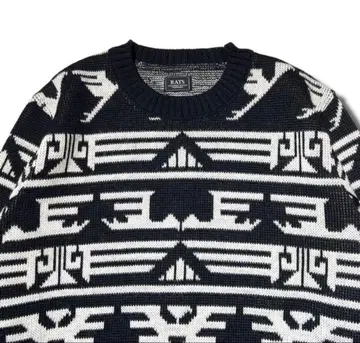 RATS 네이티브 자카드 니트 네이티브 니트 XL