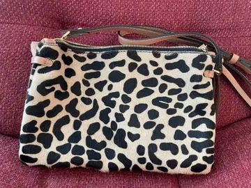 Gianni Chiarini 송치 레오파드 무늬 숄더백