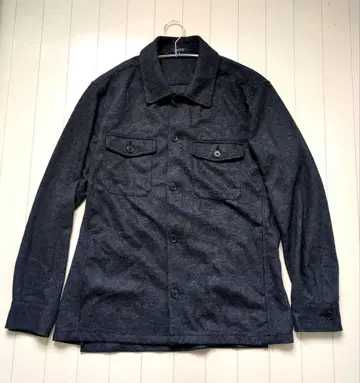 PLST 셔츠 자켓 블랙 XL 사이즈