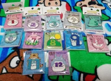 재고 라스트! 선착순!! 이웃집 토토로 탄생월 핀즈 모음