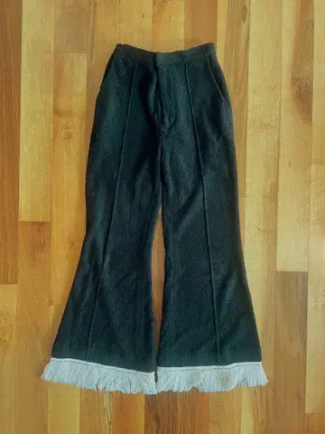 이로지카케 파일 원단 이지 팬츠