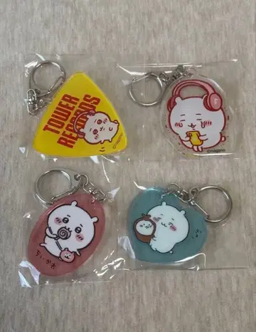 치이카와 (먼작귀) 타워 레코드 아크릴 키링 묶음 판매