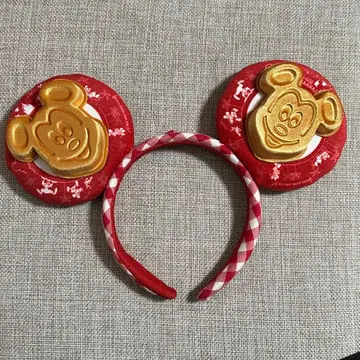 디즈니 머리띠 미키 와플