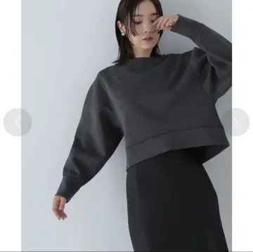 내추럴 뷰티 베이직 크롭 형태 풀오버