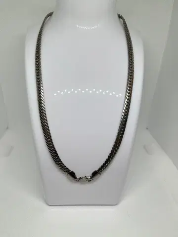 실버 체인 목걸이 키헤이 스네이크 45cm 30g