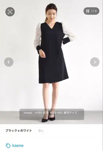 kaene 이소재 절개 원피스 (38)