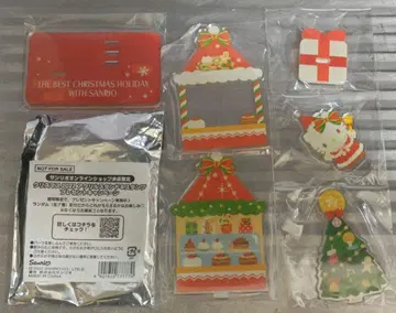 산리오 온라인 샵 크리스마스 노벨티 아크릴 스탠드 & 스탬프