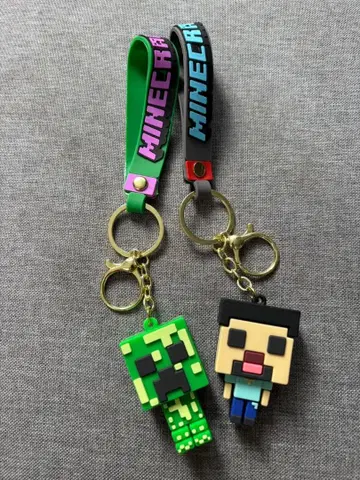 마인크래프트 스트랩 세트 크리퍼와 스티브