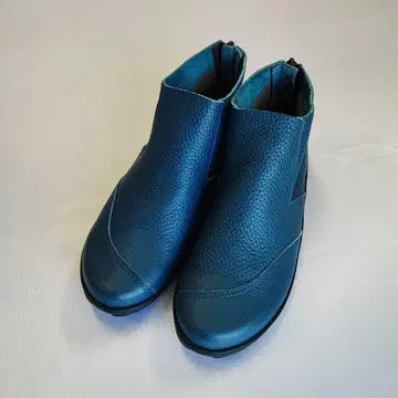 새상품/새상품급 천연 가죽 숏부츠 (일본제)