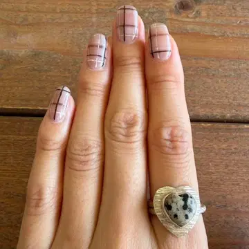 비쥬맘 달마시안 하트 반지