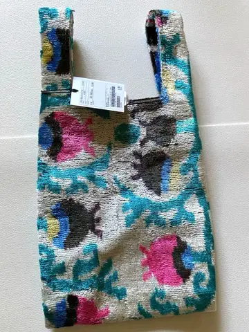 새상품, 택 포함 킬림아츠 Kilim ARTS 벨벳 토트백