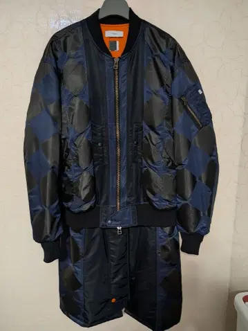 파세타즘 MA-1 레이어드 점퍼 사이즈 00