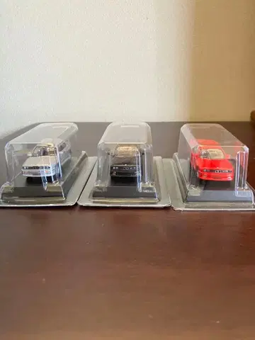 레어 교쇼 1/64 BMW M3 1985 3대 세트