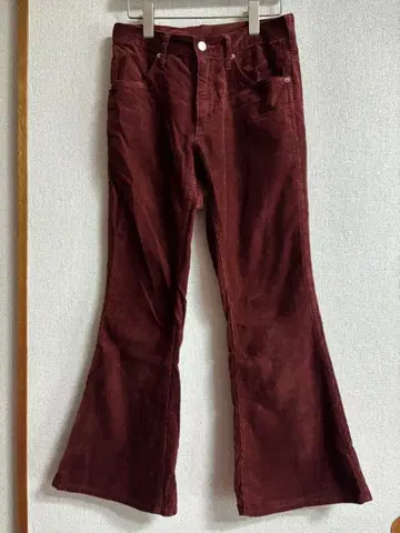 maison eureka 벨보텀 코듀로이 팬츠