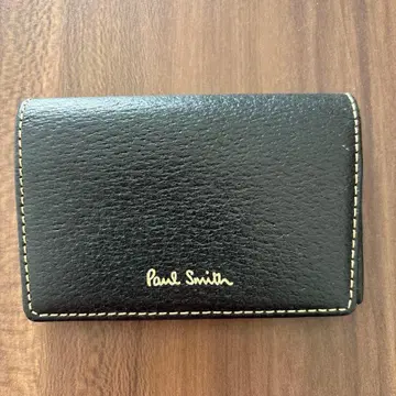 Paul Smith 블랙 가죽 명함지갑