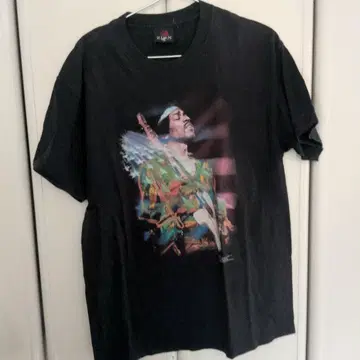 지미 헨드릭스 T셔츠 ZION 블랙