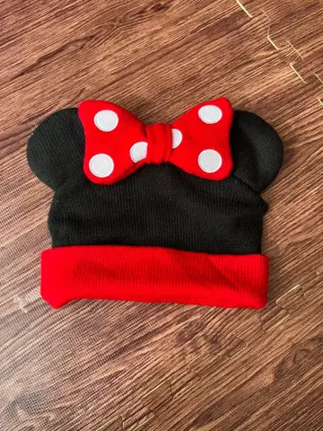 미니 마우스 귀도리 모자 사이즈 58cm