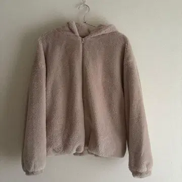 올리브 데 올리브 OLIVE des OLIVE 후드 부착 보아 자켓