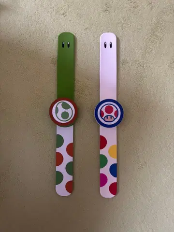 파워업 밴드 요시와 버섯