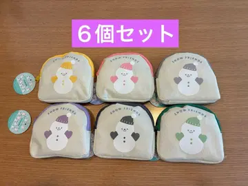 캔두 다이컷 파우치 눈사람 Snow Man 6개 세트