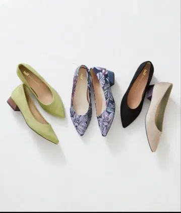 WA ORiental TRaffic 펌프스 41 그린 여성용