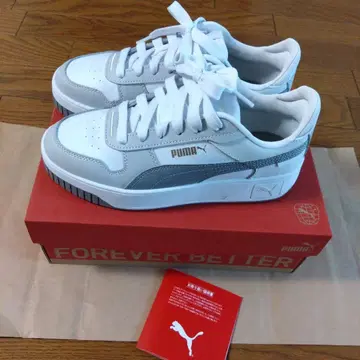 Puma FOREVER BETTER 스니커즈 화이트/그레이 23cm