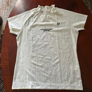 MASTER BUNNY EDITION 프릴 넥 셔츠