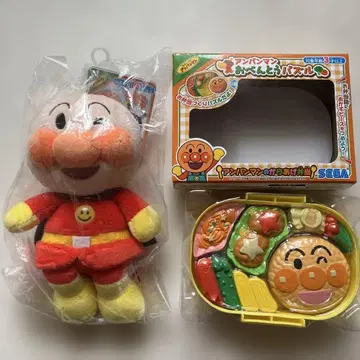 호빵맨 봉제 인형 도시락 퍼즐 세트