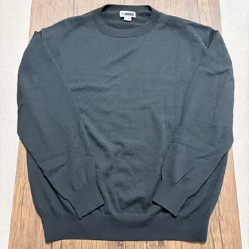 새상품급 H BEAUTY&YOUTH 다크 그린 크루넥 니트 S