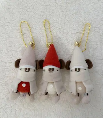 디즈니 크리스마스 릴린린 봉제 인형 키체인