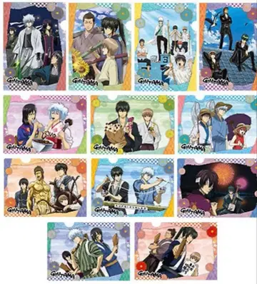 은혼 미니 클리어 파일 컬렉션 전종 세트