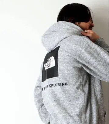 THE NORTH FACE 그레이 후드티