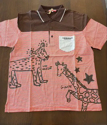 CASTELBAJAC 피케 셔츠 티셔츠 골프웨어 사이즈 4 남성용