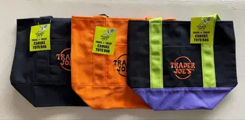 트레이더 조스 미니 토트백 3개