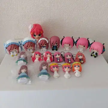 5등분의 신부 피규어 쵸코놋코 키링 모음