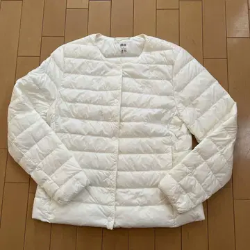 UNIQLO ULTRA LIGHT DOWN L 화이트 L 사이즈