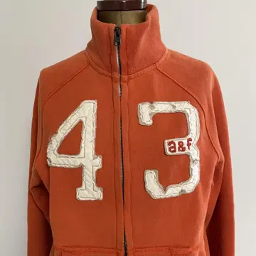 a&f 오렌지 집업 자켓 43