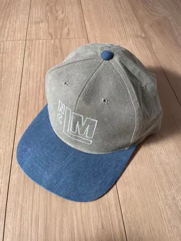 90s 새상품급 NCLM 빈티지 캡 기업 자수 2톤