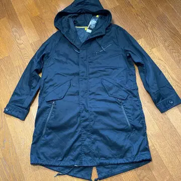 택 포함 미사용 AZUL 이너 베스트 포함 모즈 코트 블랙 S