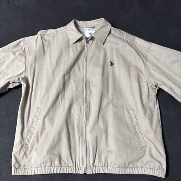 베이지 집업 자켓