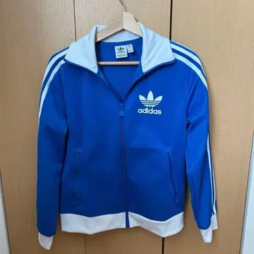 adidas 파랑 집업 자켓 L 트랙 자켓