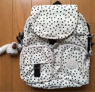 키플링 백팩 작은 백팩 도트 무늬 도트