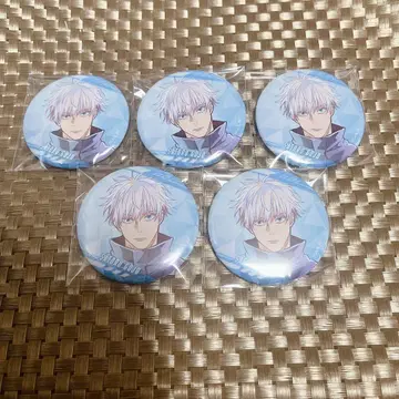 주술회전 차야마치 최애 페스티벌 고죠 사토루 캔뱃지 브로마이드 크리