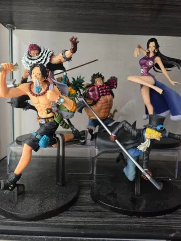 원피스 액션 피규어 5체 세트